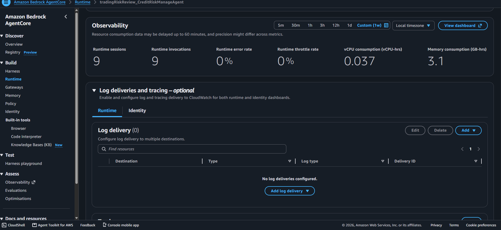Trading risk review monitoring