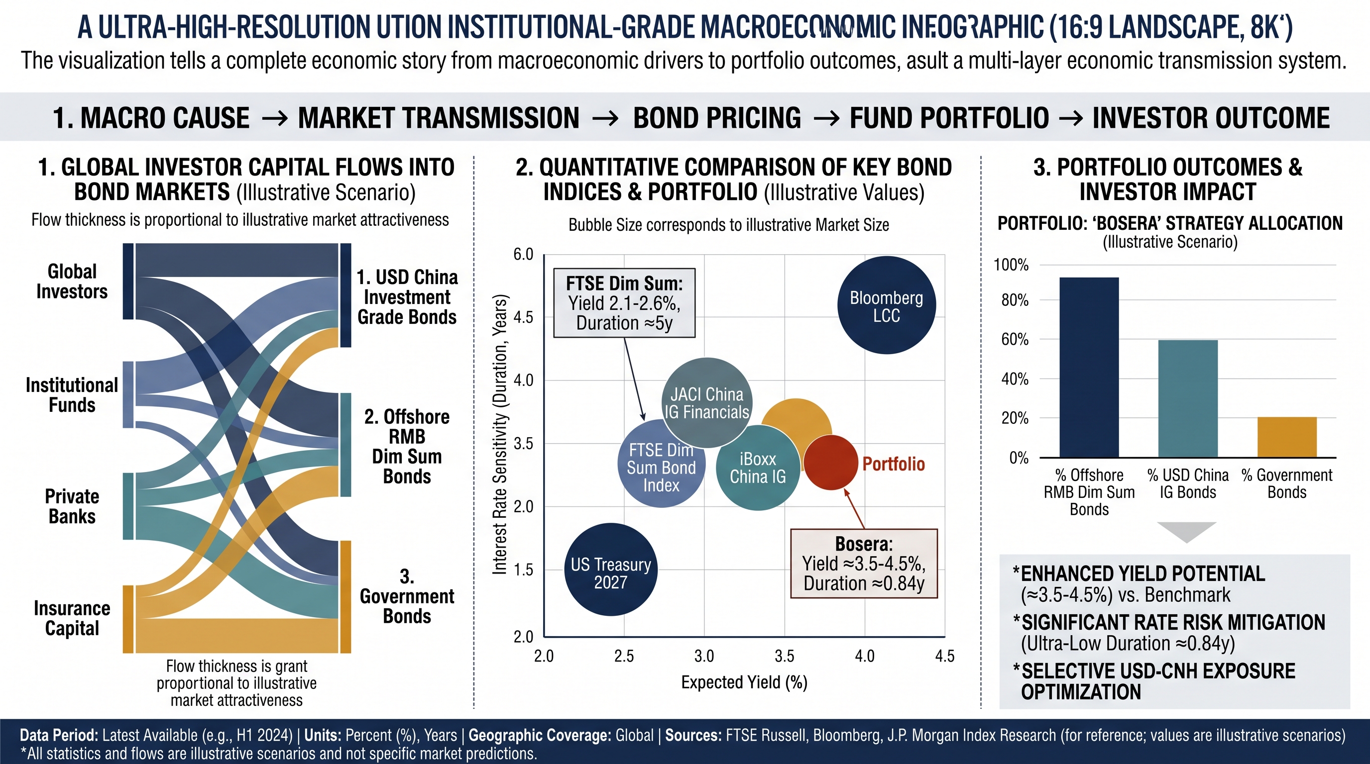 Offshore bond market impact across funding, spreads, and maturity.